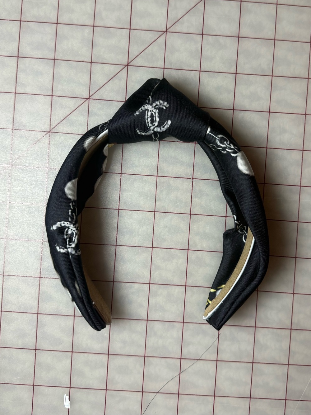 Chanel Headband - handmade